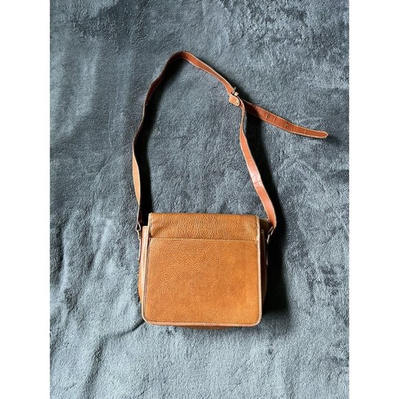 Vintage Saint Borse Leather Purse Handbag Brown Adjustable Strap - Picture 2 of 11